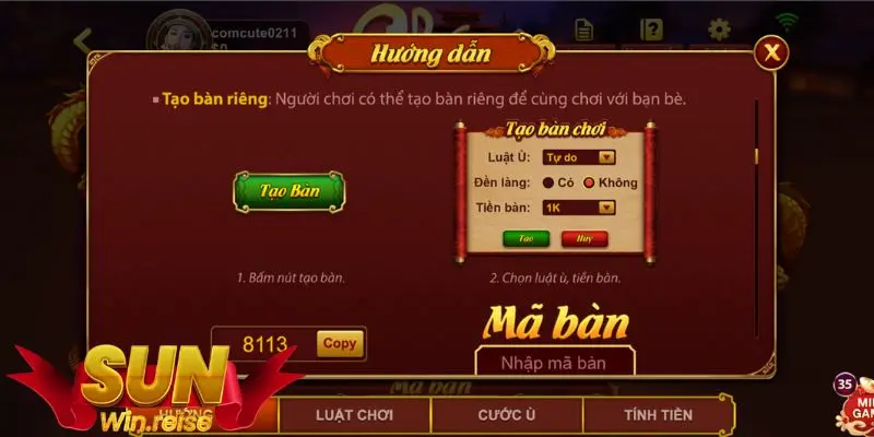 Anh em có thể tạo bàn chơi cùng bạn bè để luyện kỹ năng