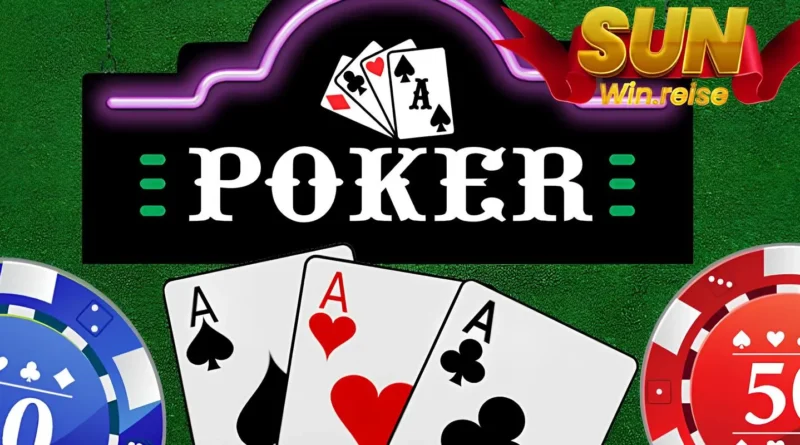 Poker Sunwin là phiên bản online tiện lợi